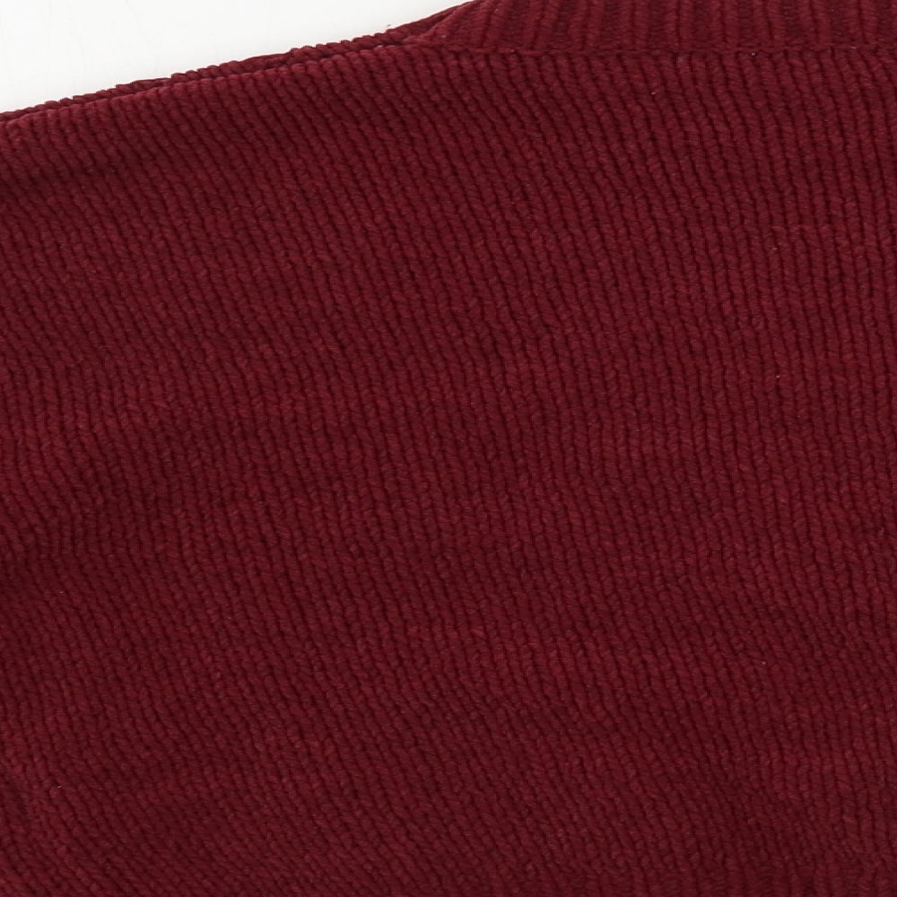 Matalan Girls Red Pullover Jumper Size 12 Years