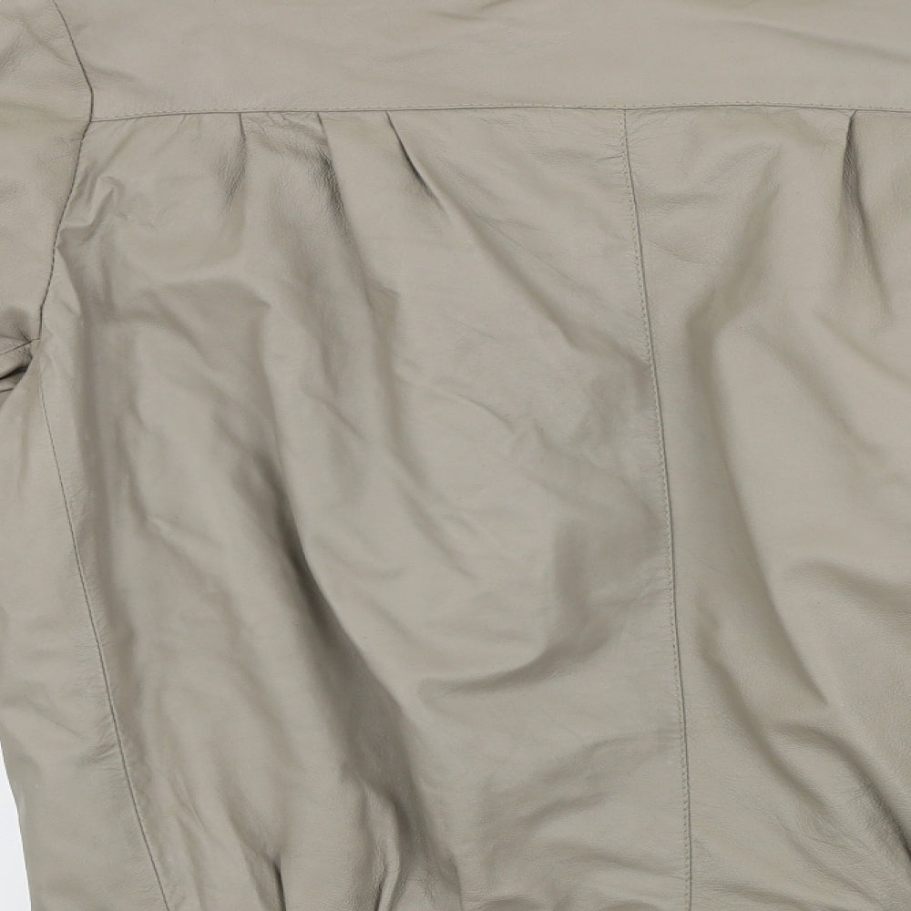 Preworn Womens Beige Jacket Coat Size 14