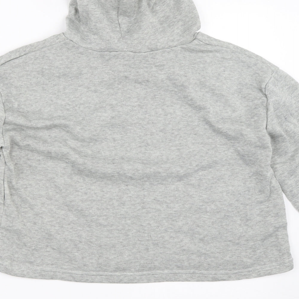 Preworn Womens Grey Pullover Hoodie Size L
