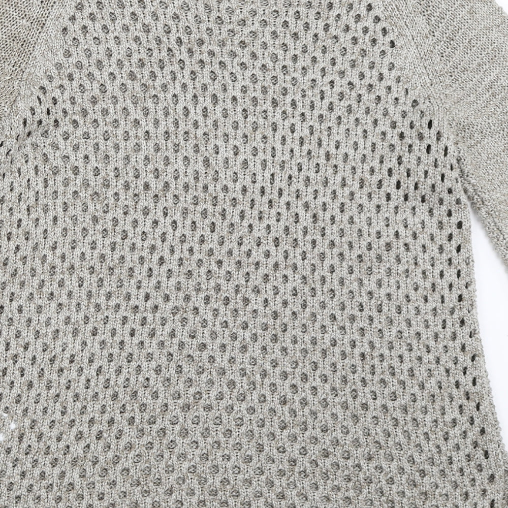 H&M Womens Grey Pullover Jumper Size M