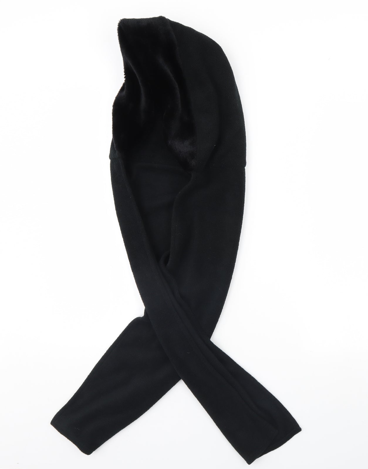 Preworn Womens Black Scarf - Snood