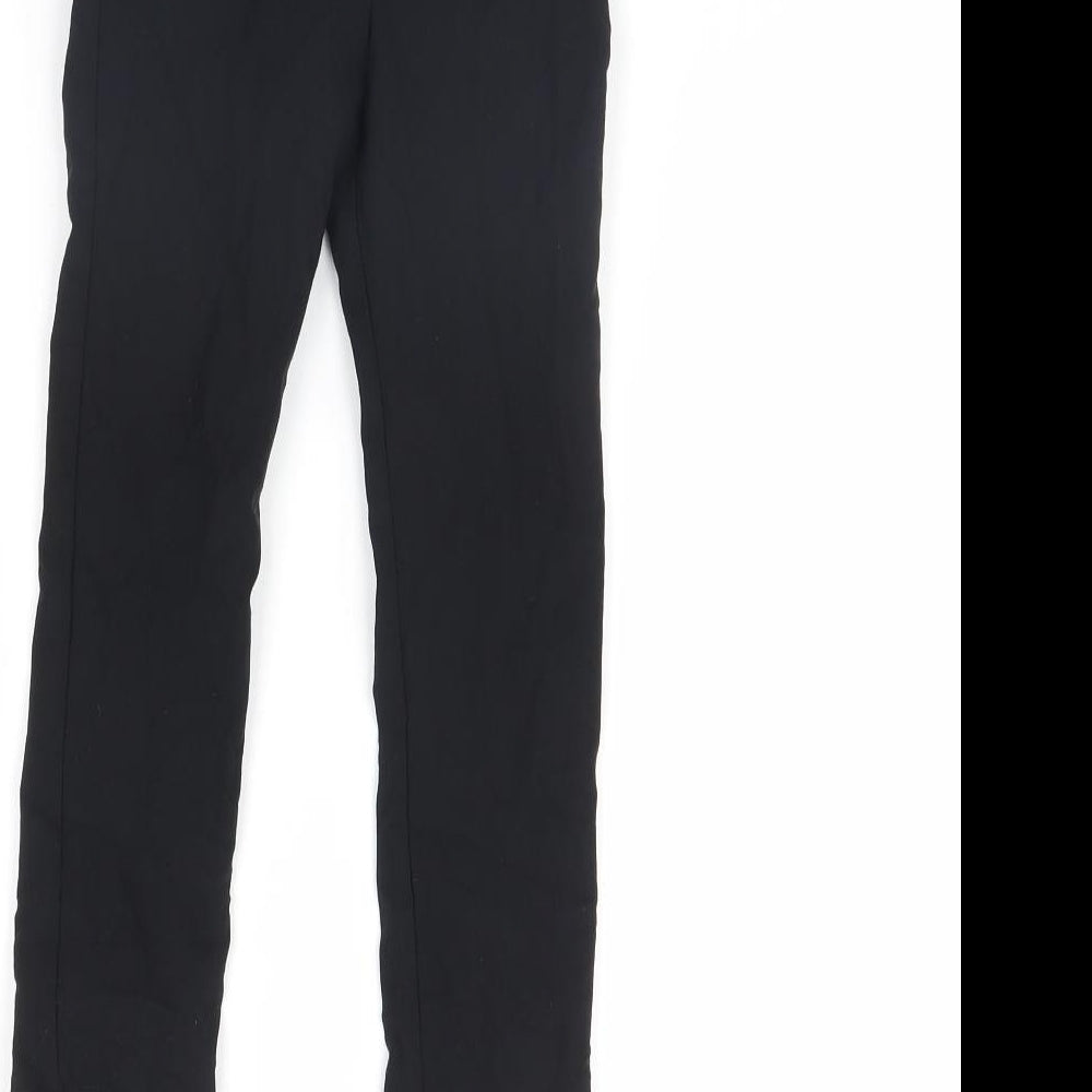 F&F Girls Black Dress Pants Trousers Size 4 Years