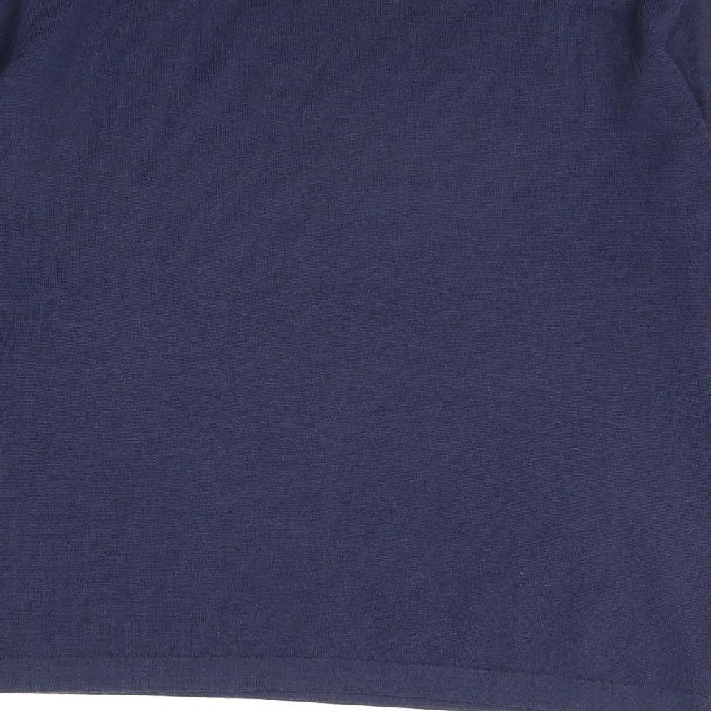 dolce Mens Blue Pullover Jumper Size XL