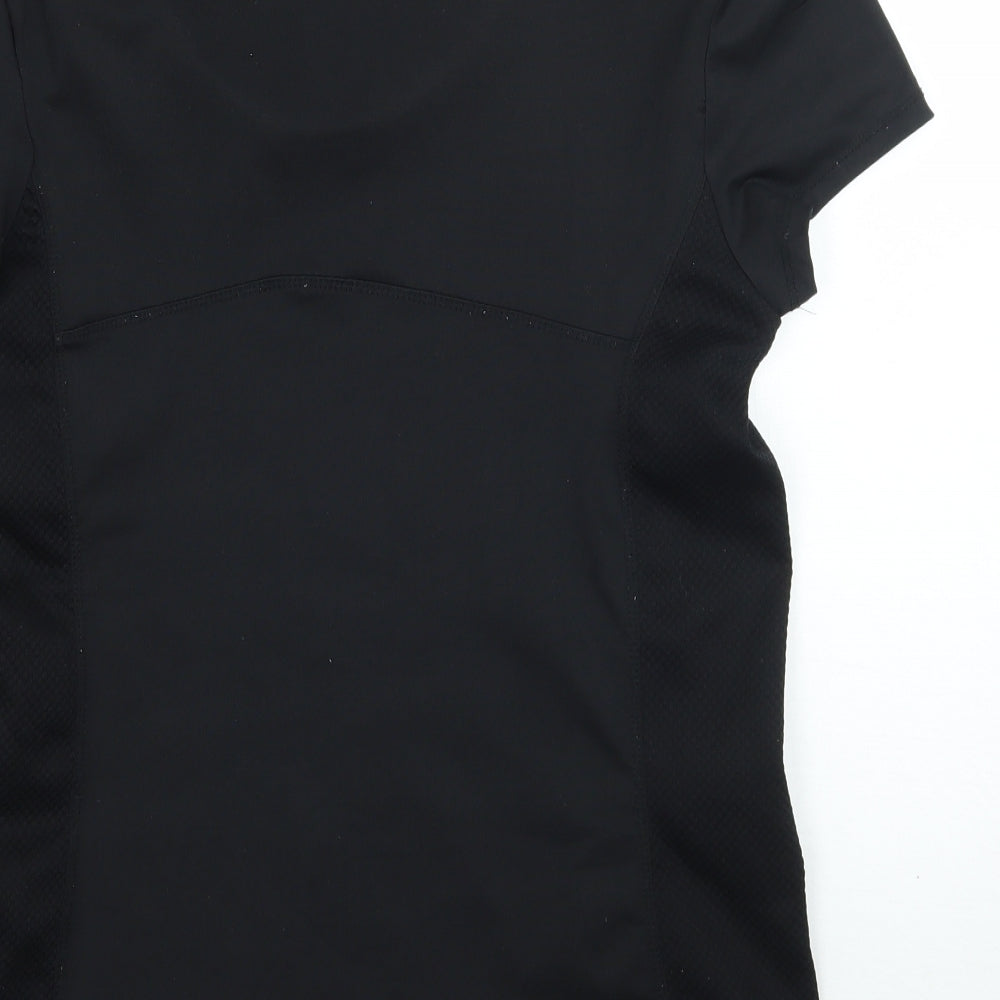 Terranova Womens Black Basic T-Shirt Size M