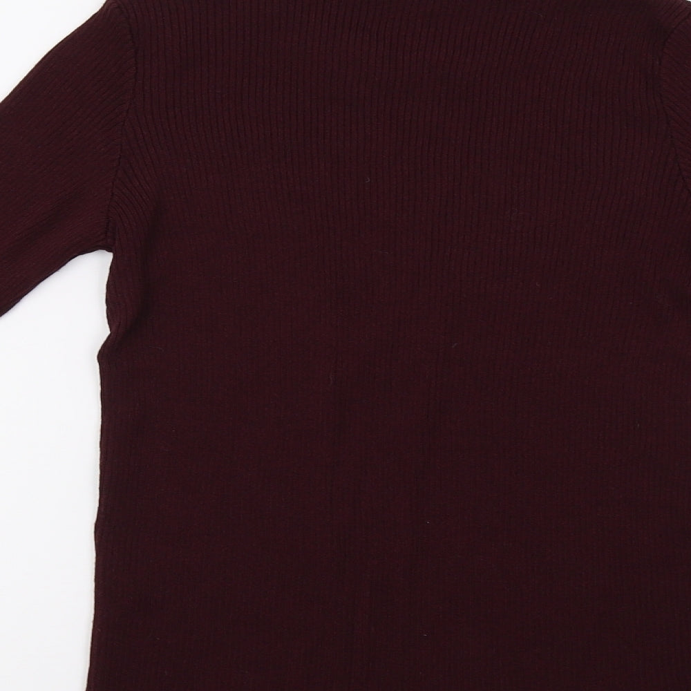 Dorothy Perkins Womens Purple Pullover Jumper Size 10