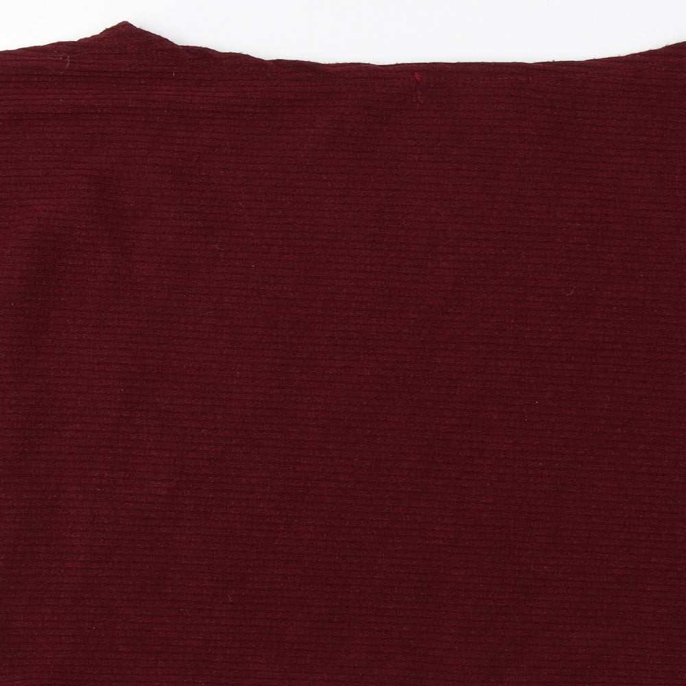 My Dress Room Womens Red Pullover Jumper Size M