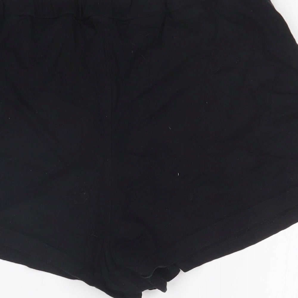 Atmosphere Womens Black Floral Hot Pants Shorts Size 12