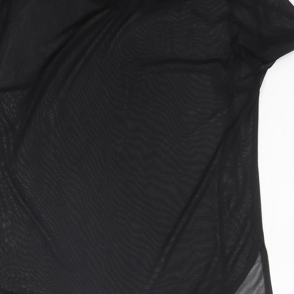 Atmosphere Womens Black Basic T-Shirt Size 10
