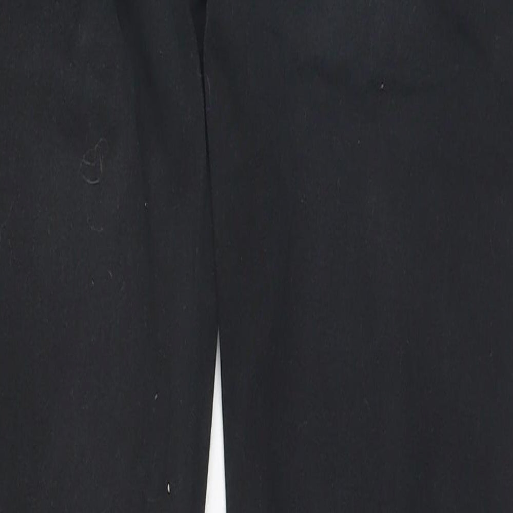 Denim & Co. Womens Black Straight Jeans Size S L28 in