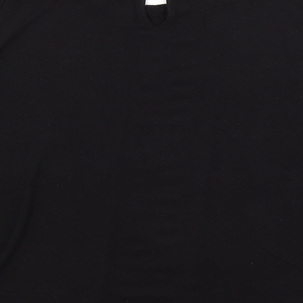 H&M Womens Black Basic Blouse Size L
