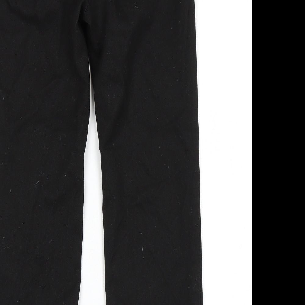 F&F Boys Black Dress Pants Trousers Size 8-9 Years