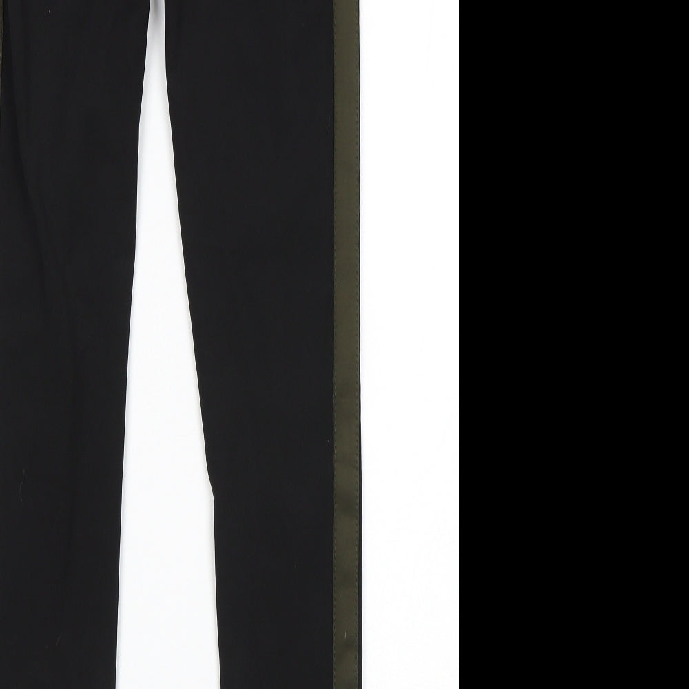 Portobello punk Womens Black Jogger Leggings Size M L28 in