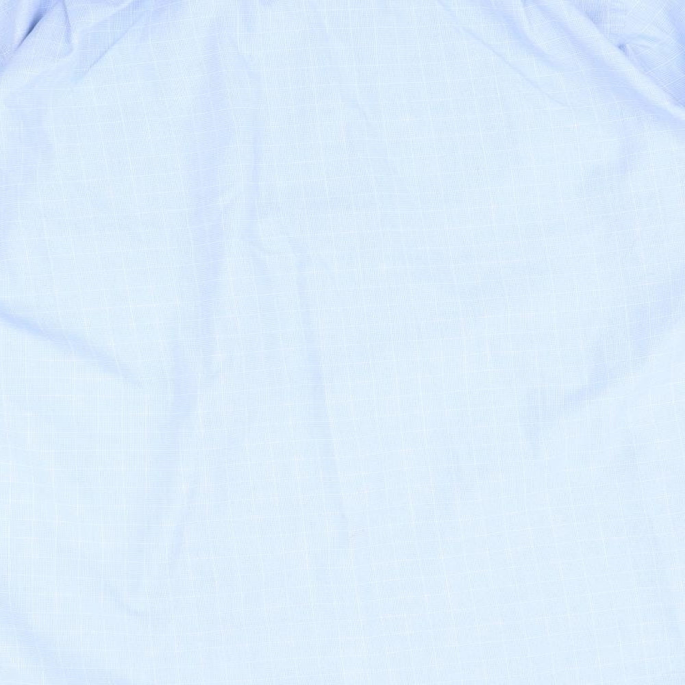 Cedarwood state Mens Blue Button-Up Size 16.5