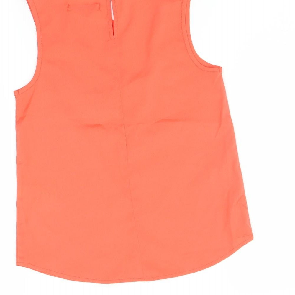 Marks and Spencer Girls Orange Camisole T-Shirt Size 8-9 Years
