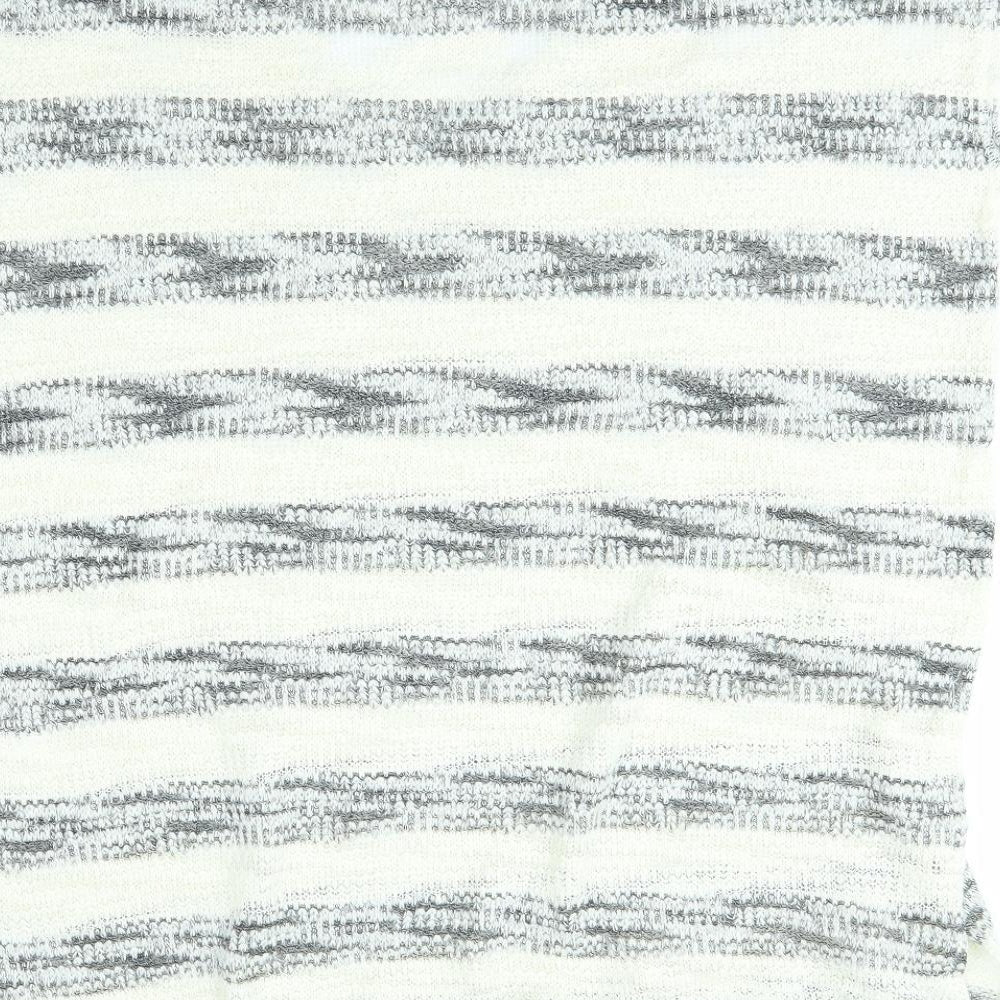 Zara Womens Beige Striped Pullover Jumper Size S