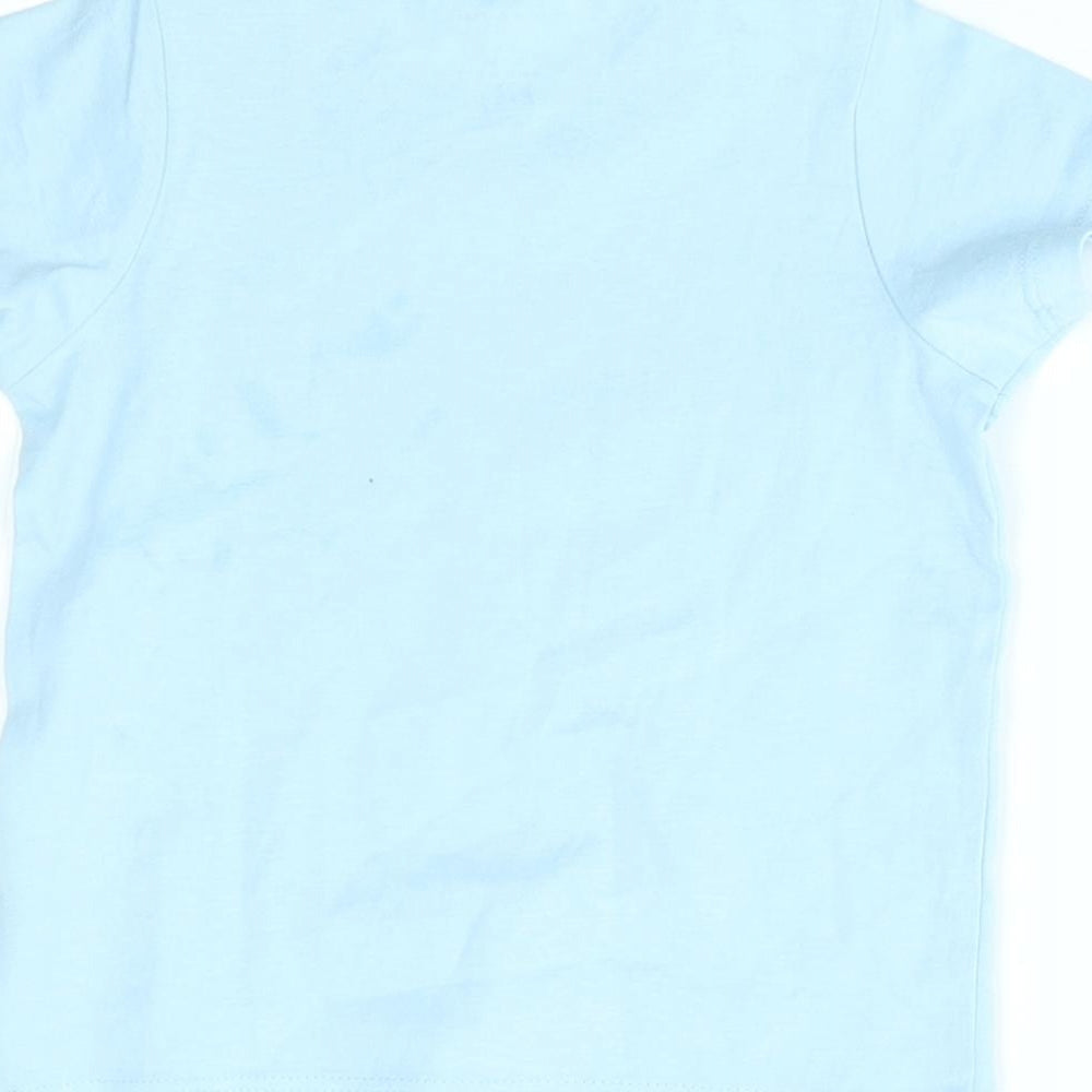Polarn O. Pyret Baby Blue Basic T-Shirt Size 3-6 Months - adventurer