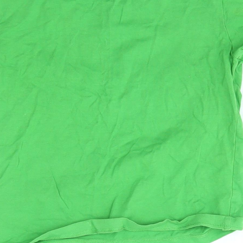 Mickey Boys Green Basic T-Shirt Size 4 Years - roadtrip, on your bike