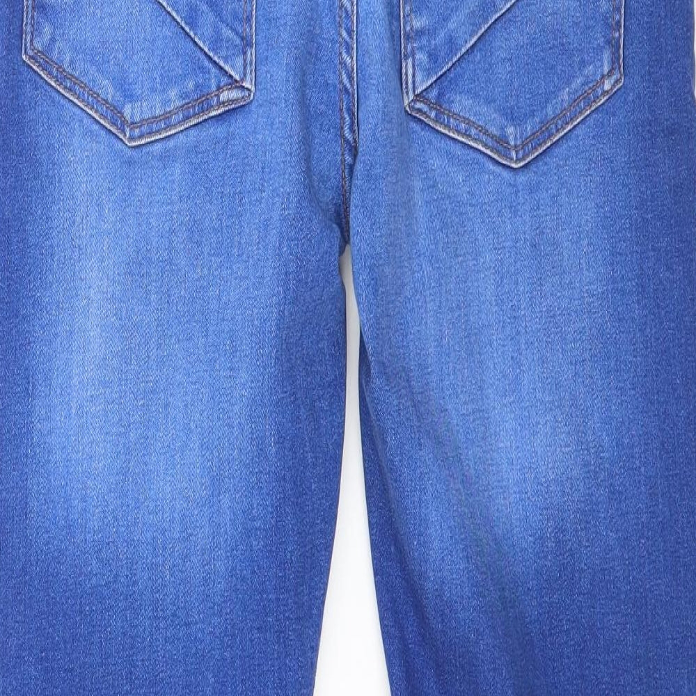 Matalan Girls Blue Denim Skinny Jeans Size 14 Years - DISTRESSED