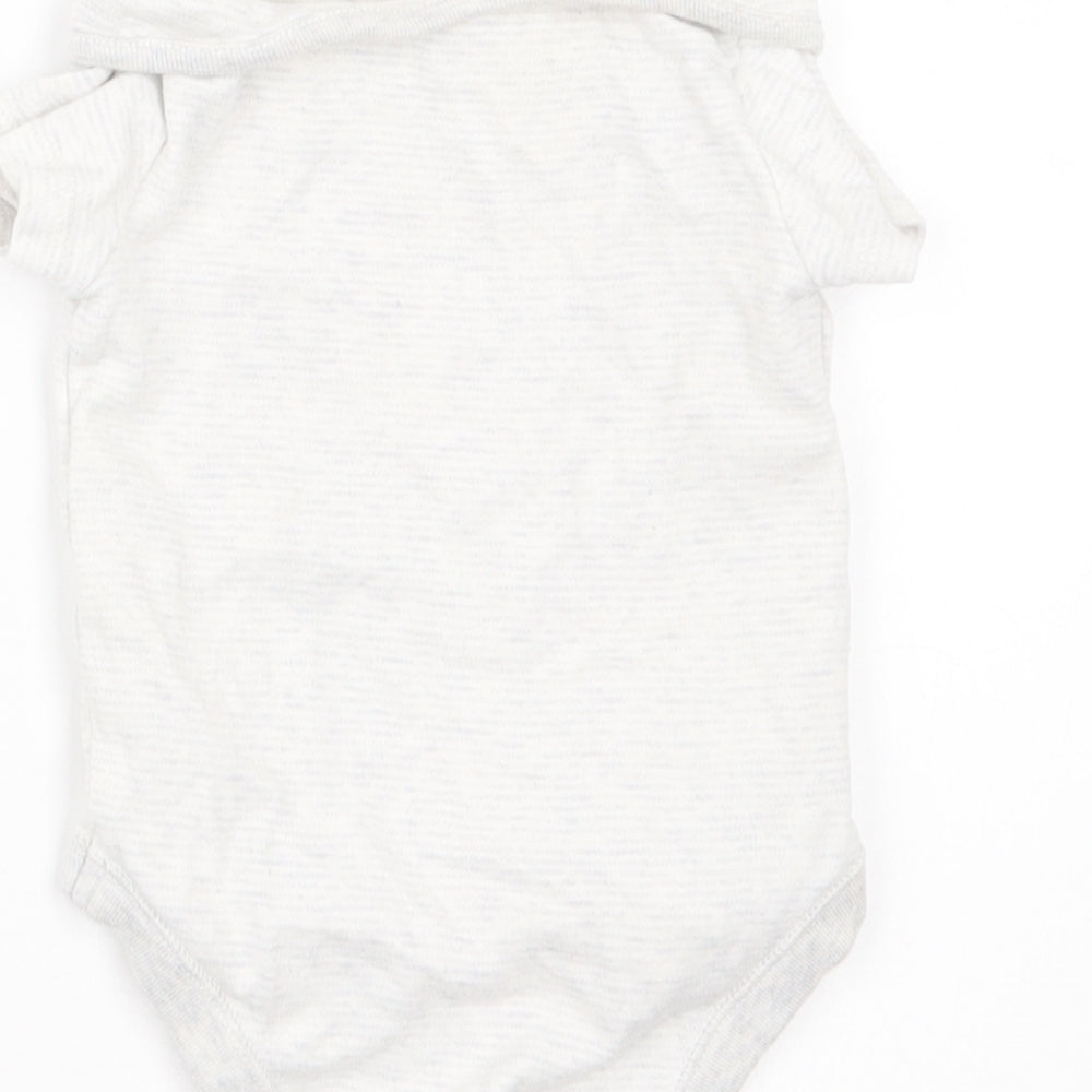F&F Boys Grey Babygrow One-Piece Size 3-6 Months