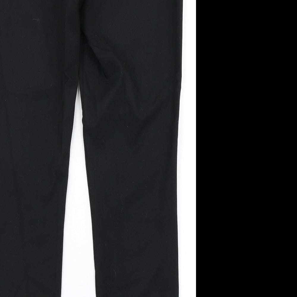 Next Womens Black Dress Pants Trousers Size 10 L27 in