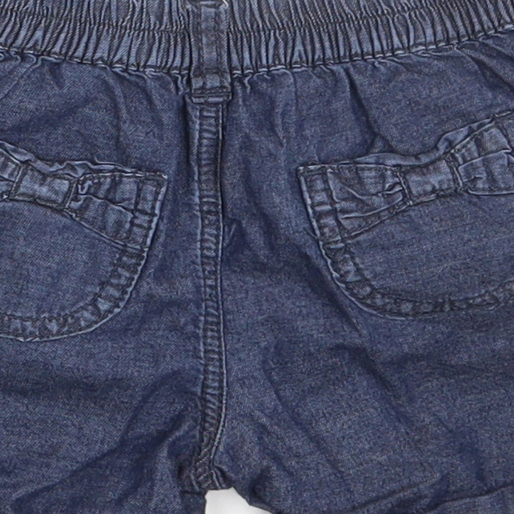 Mothercare Baby Blue Sweatpants Trousers Size 18-24 Months - Waist 18in; Inside leg 2in