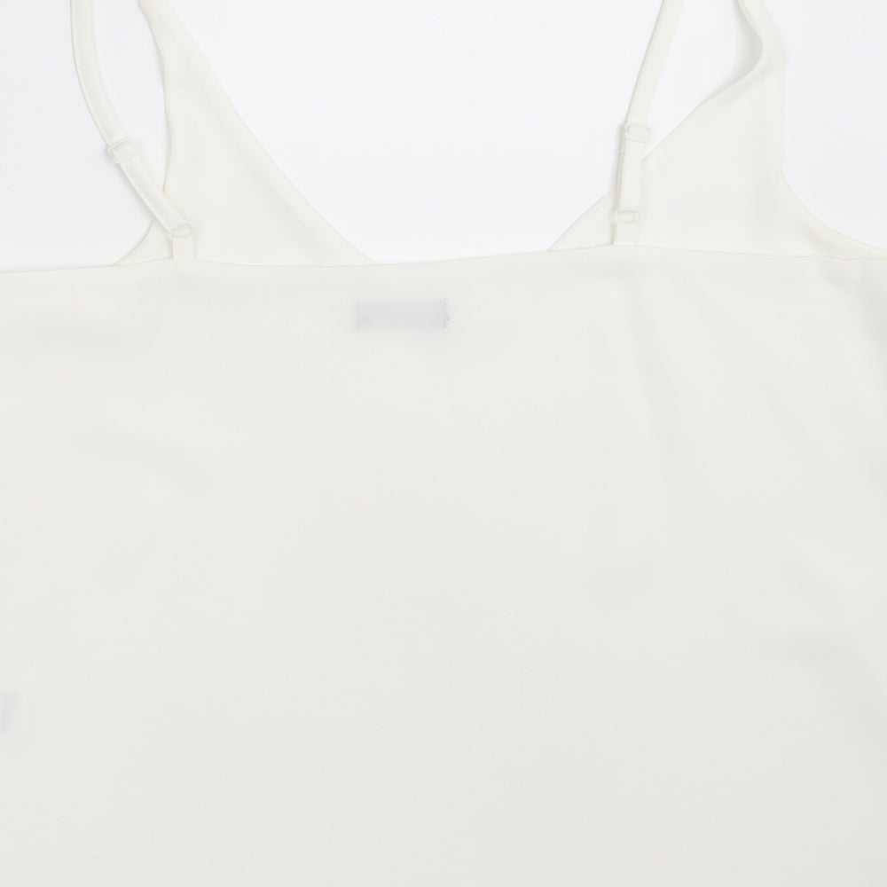 F&F Womens Ivory Basic Tank Size 12