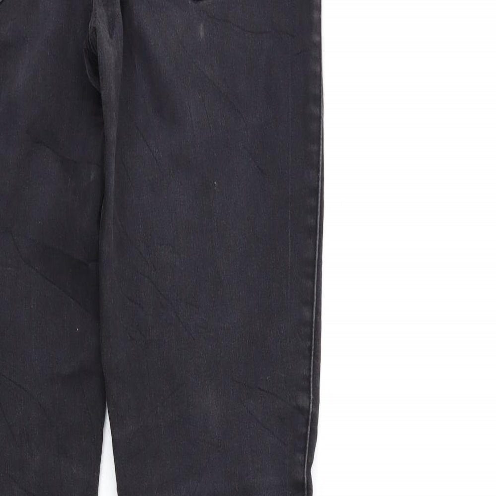 Pieces Womens Black Denim Skinny Jeans Size M L32 in
