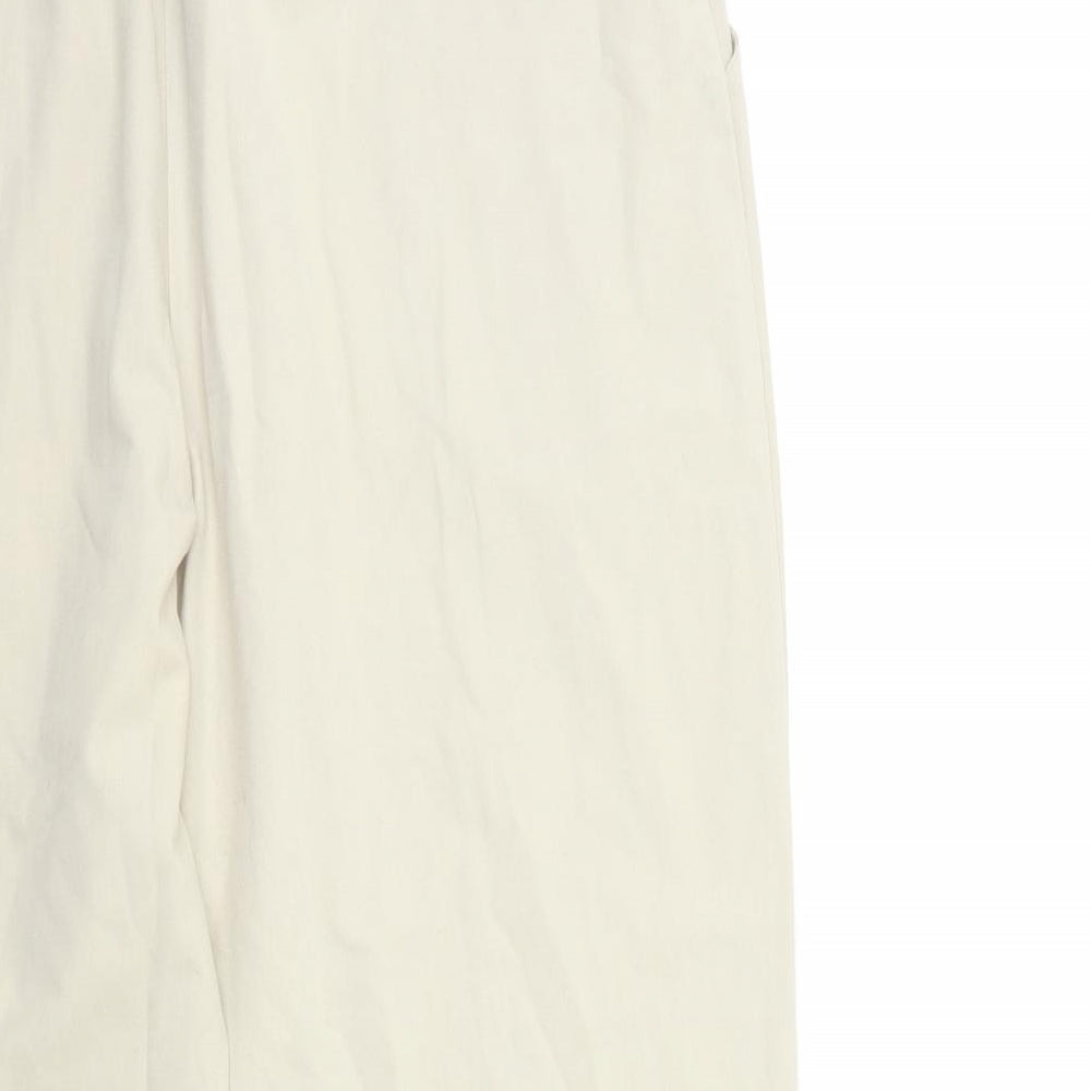 CASA DELLA Womens Beige Trousers Size M L26 in
