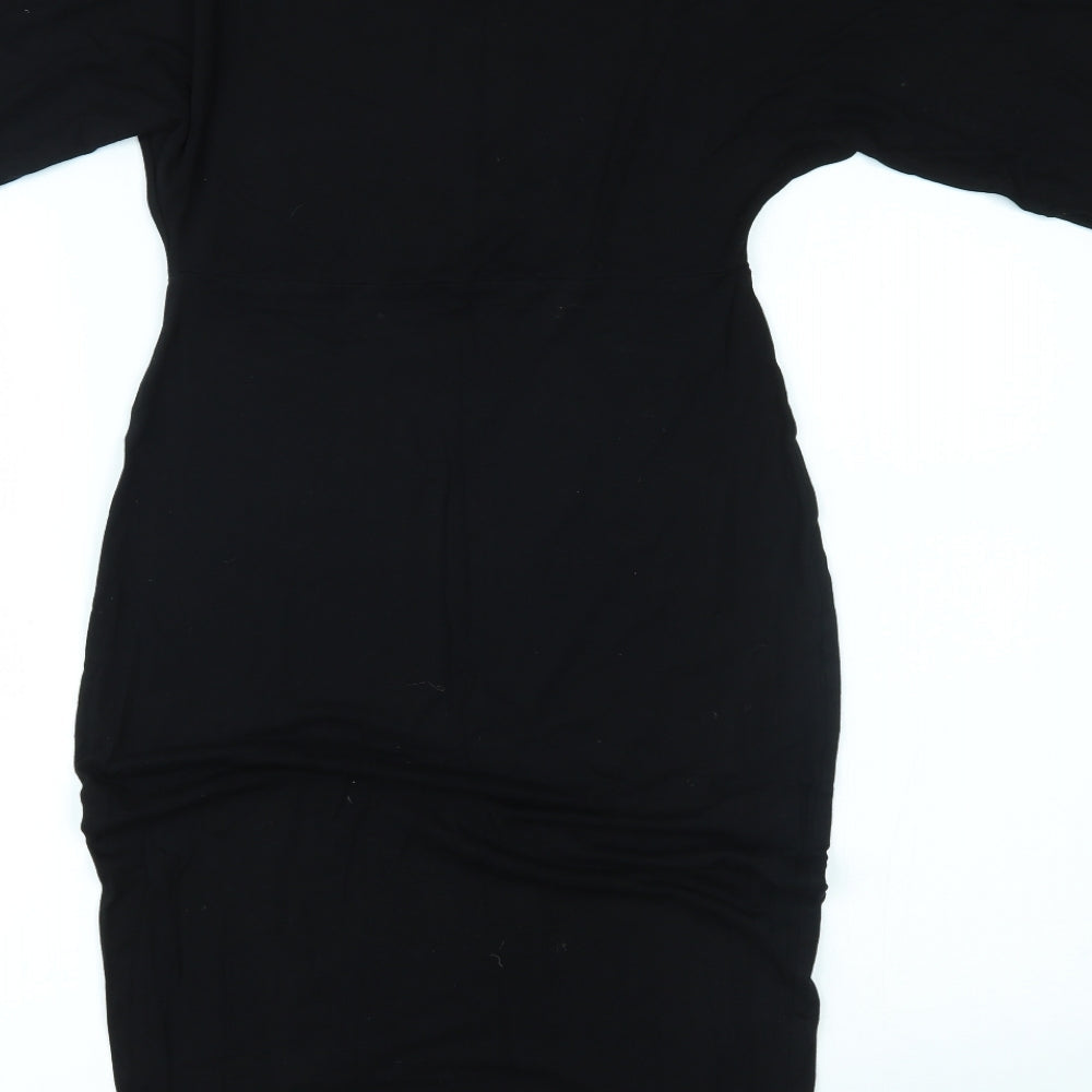 ASOS Womens Black Fit & Flare Size 8