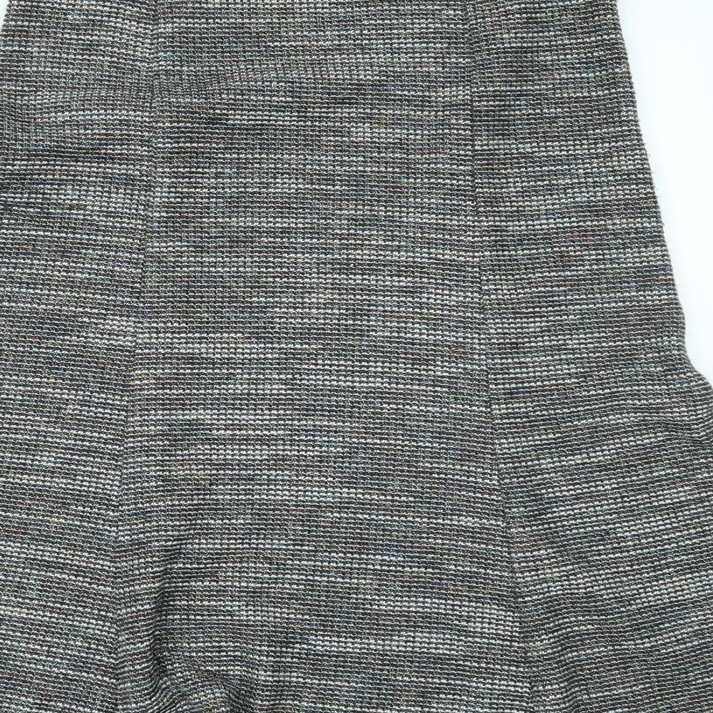 Marks & Spencer Womens Grey Tulip Skirt Size 8