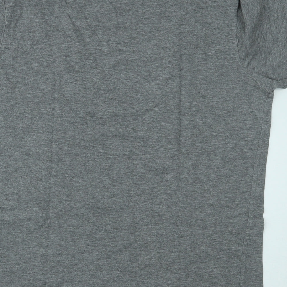 883 Police Womens Grey Basic T-Shirt Size M