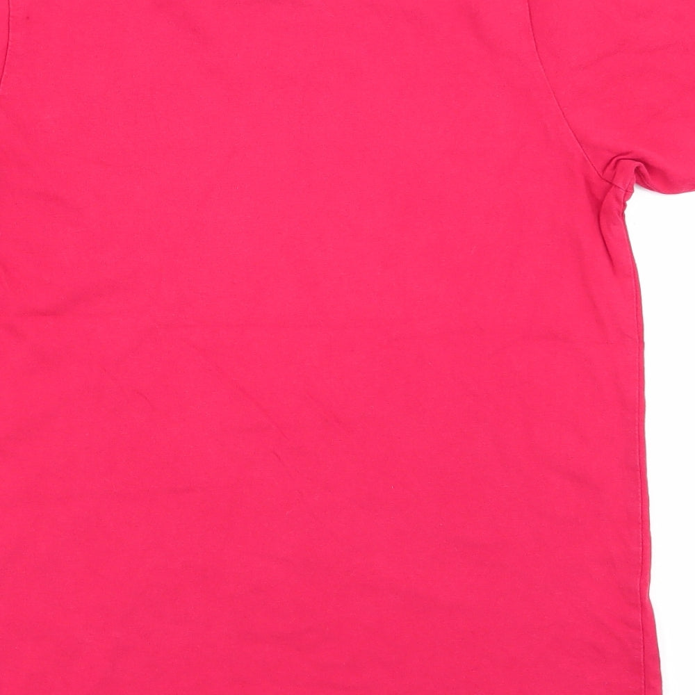 TU Boys Red Animal Print Basic T-Shirt Size 10 Years
