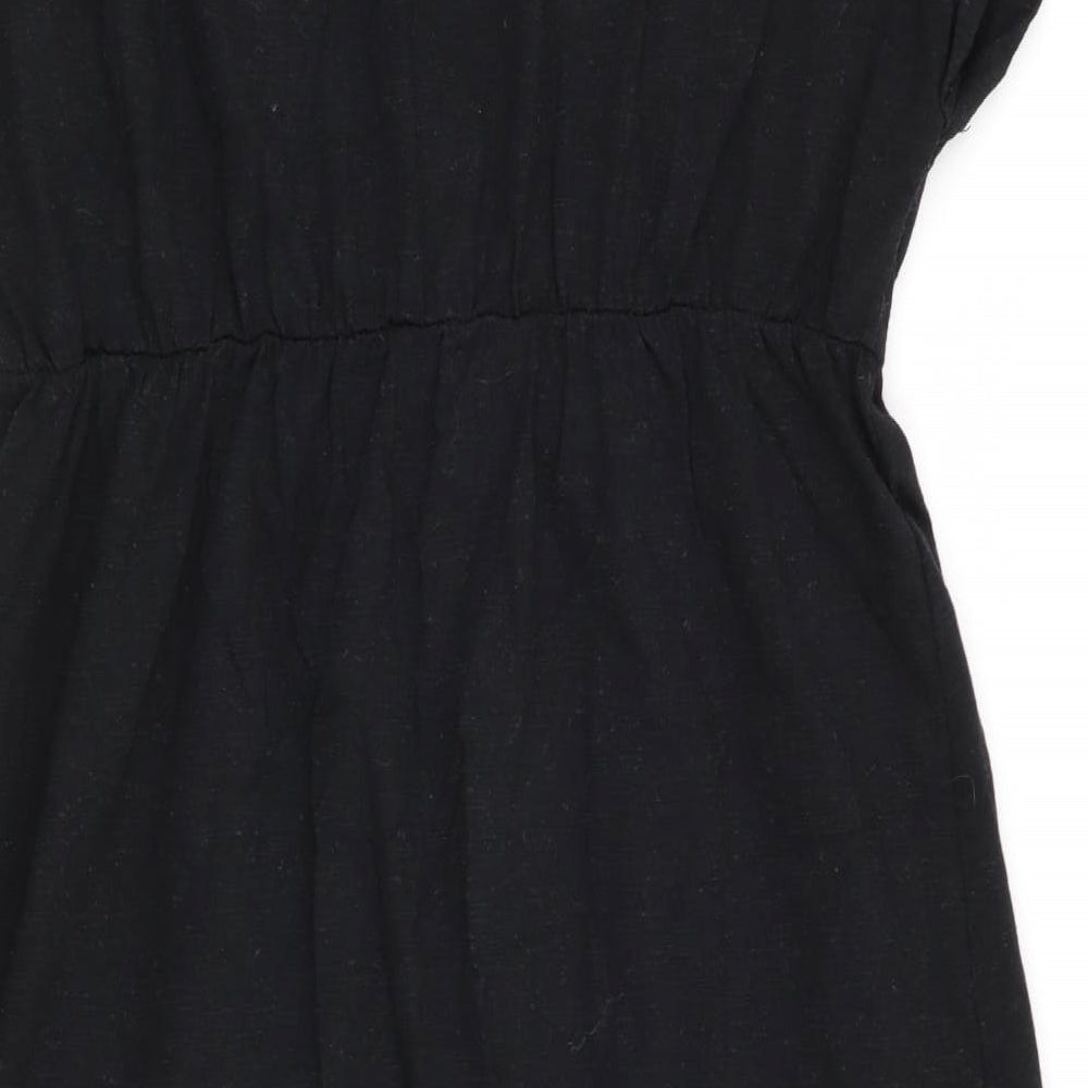 Mamalicious Womens Black Fit & Flare Size L