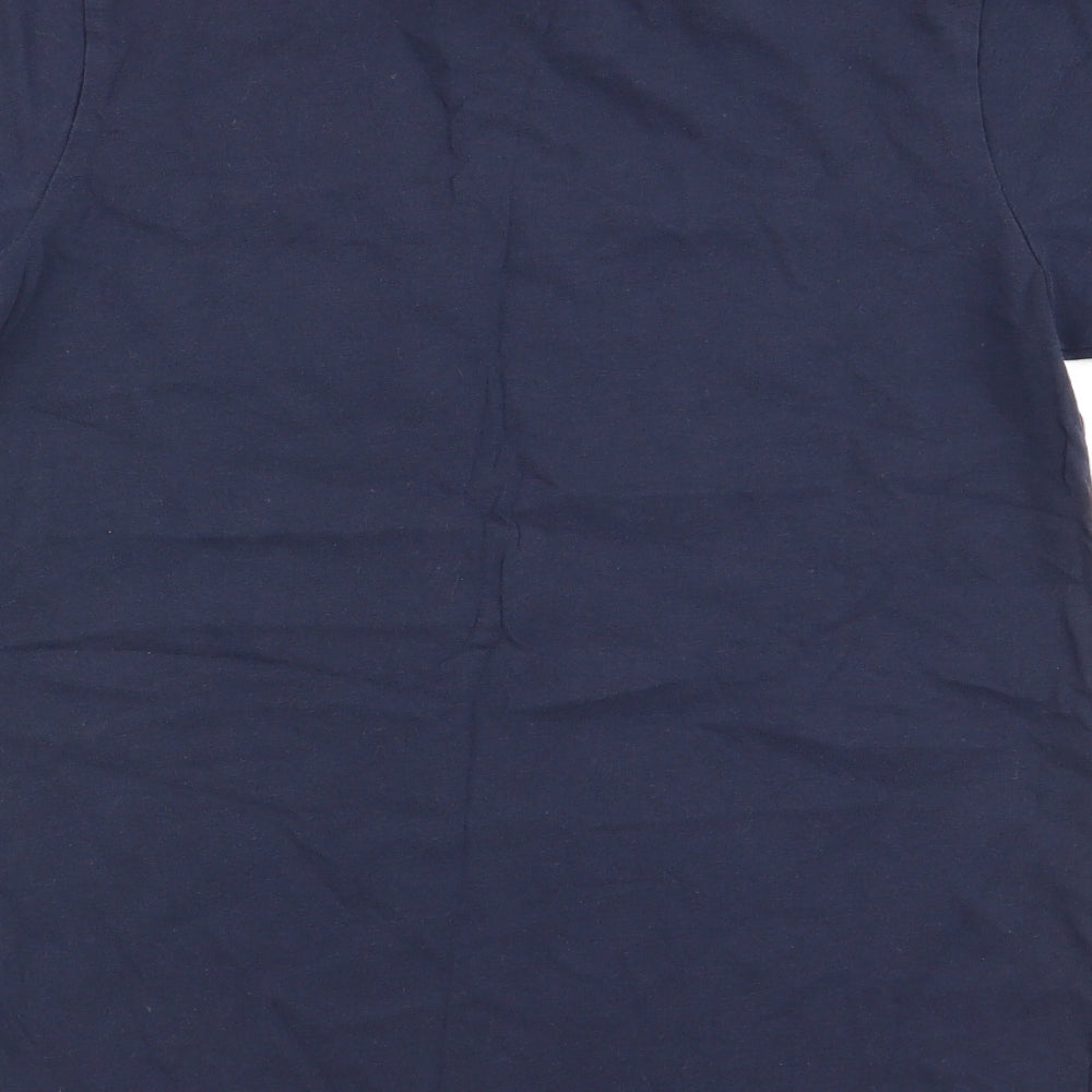Asda George Boys Blue Basic T-Shirt Size 9-10 Years
