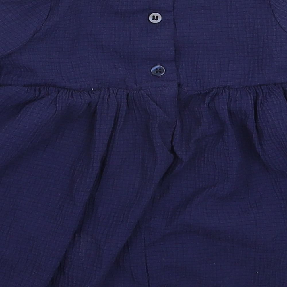 NEXT Girls Blue Fit & Flare Size 6-9 Months