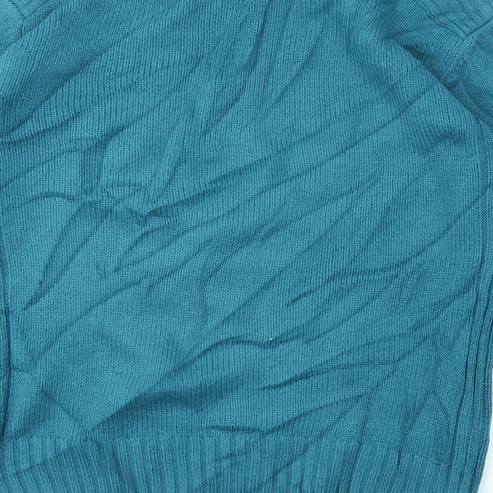 Oak Valley Womens Blue Pullover Jumper Size S
