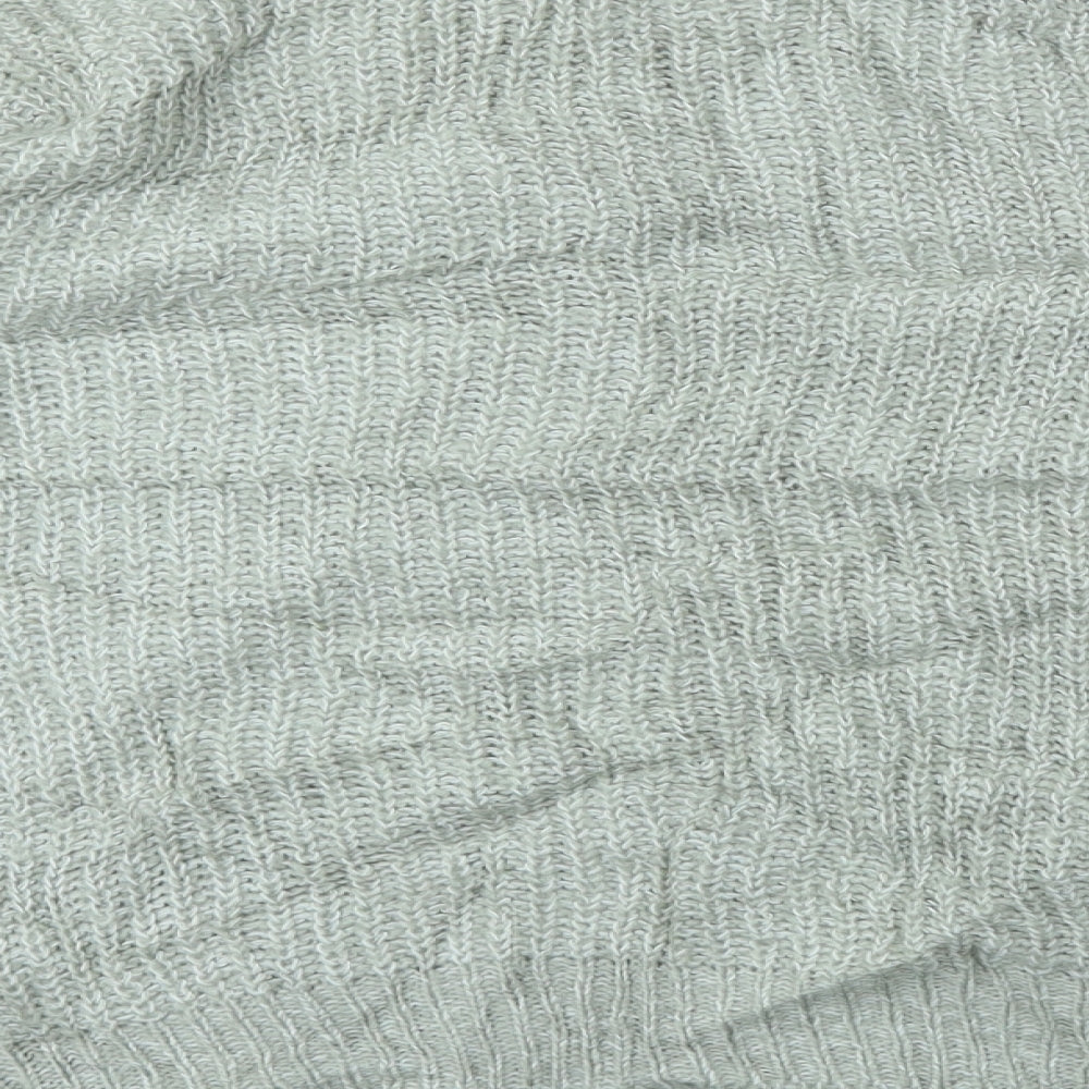 New Look Womens Grey Pullover Jumper Size S