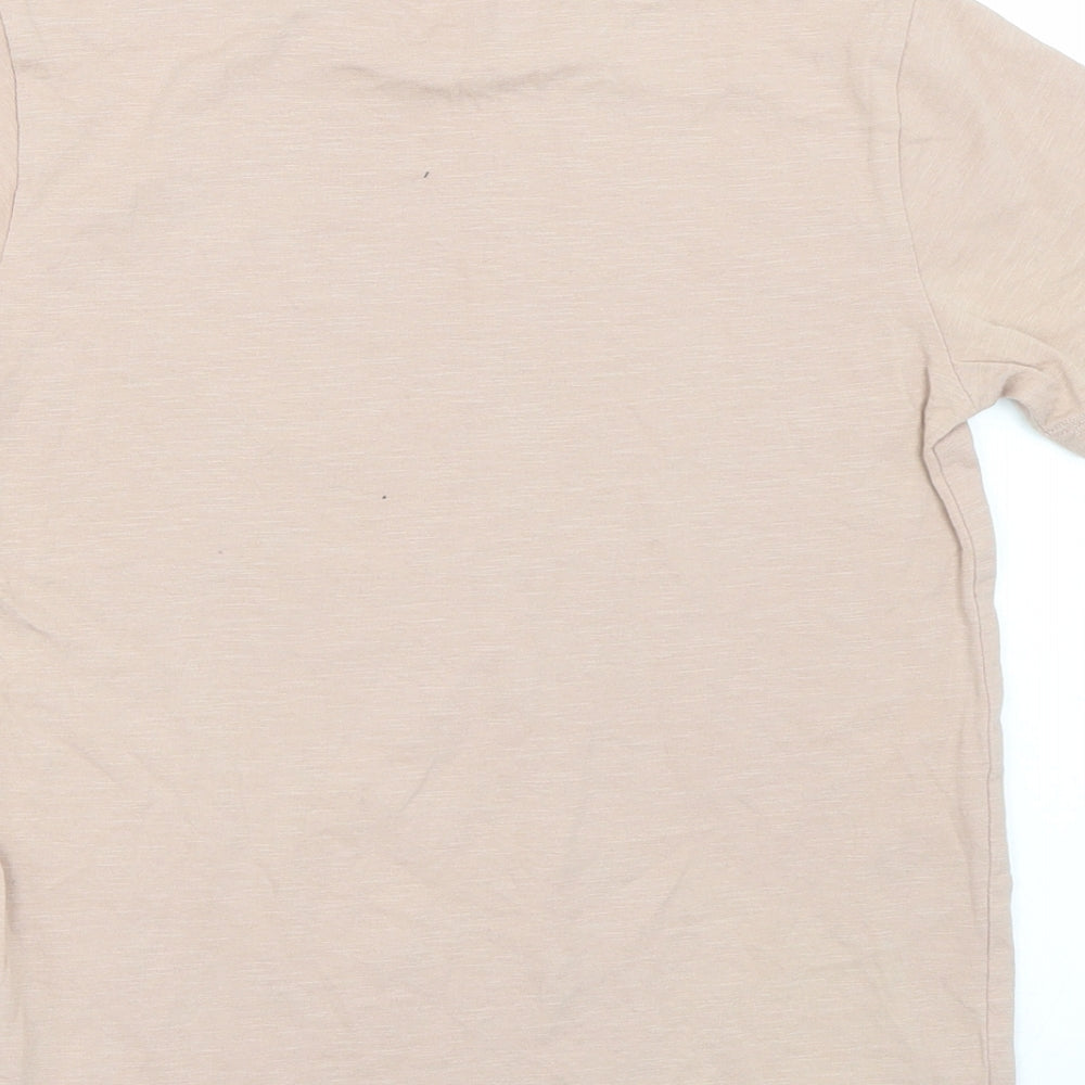NEXT Boys Brown Basic T-Shirt Size 7 Years