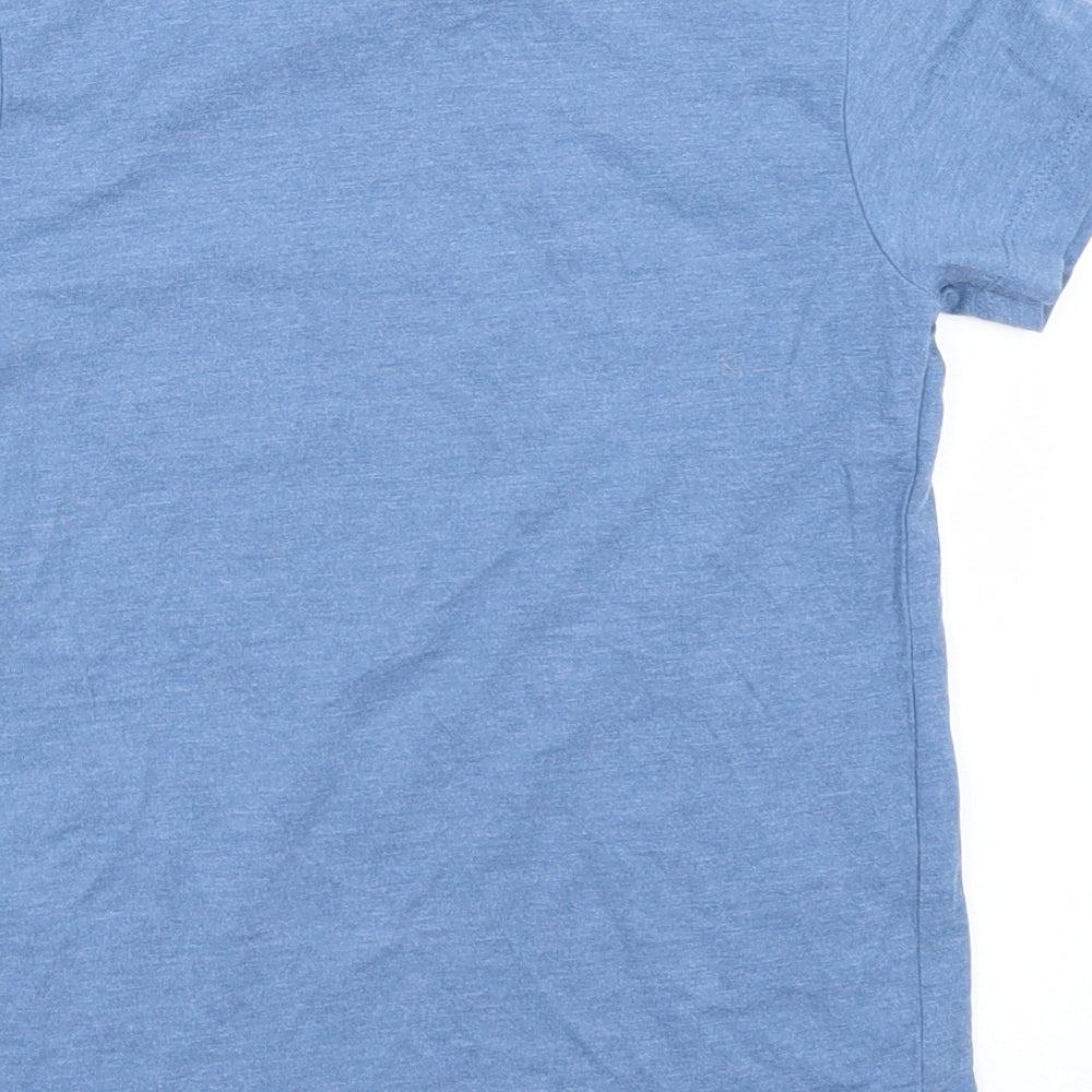 Matalan Boys Blue Basic T-Shirt Size 6 Years