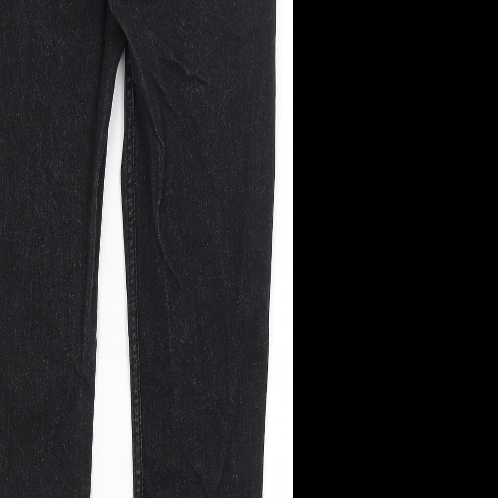 M7S Womens Black Straight Jeans Size 10 L24 in