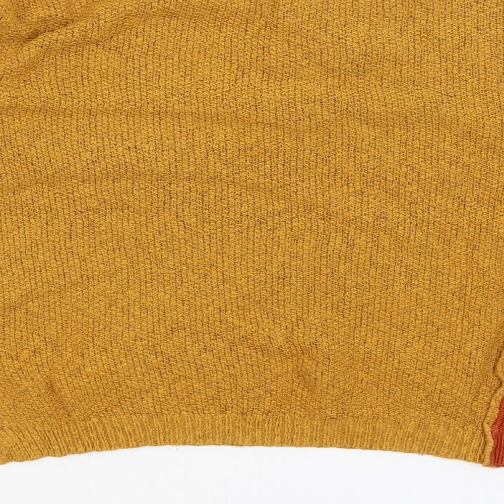 Yes Lola Womens Brown Pullover Jumper Size S
