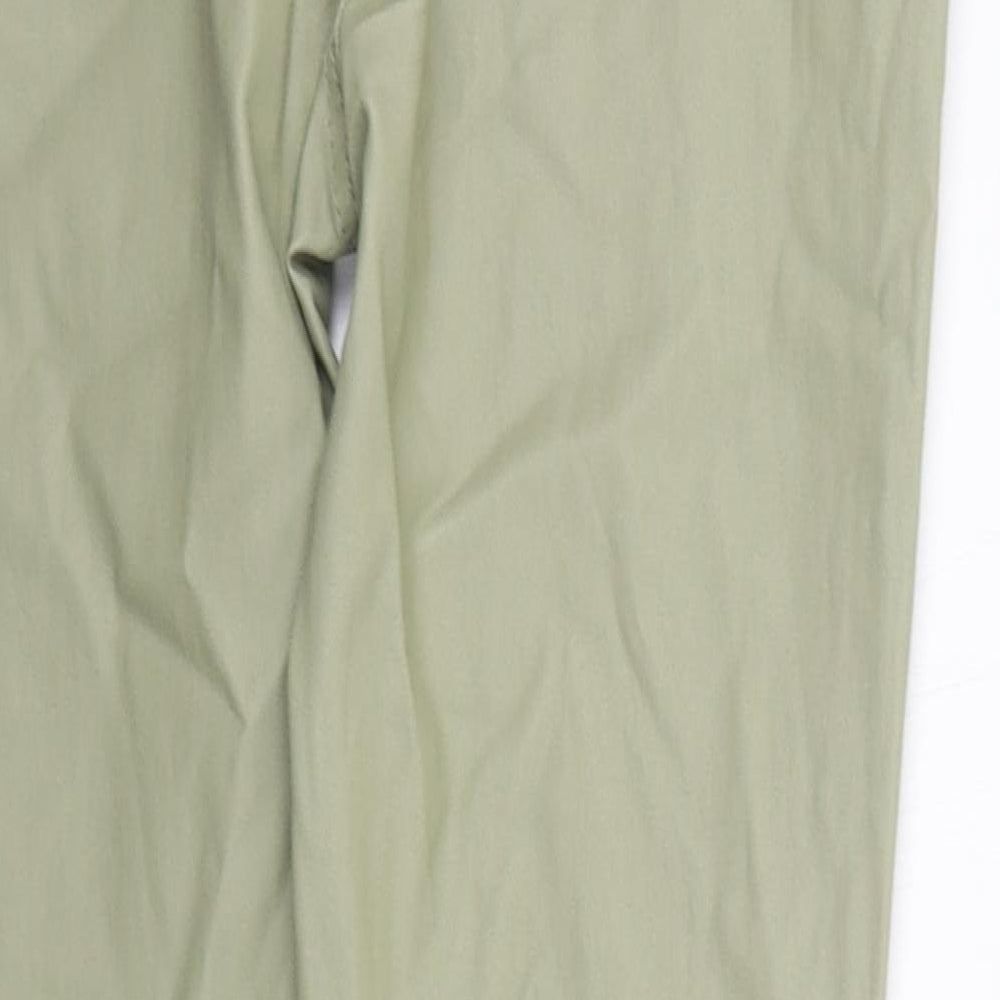 Elegence DELUXE Womens Green Trousers Size 14 L27 in