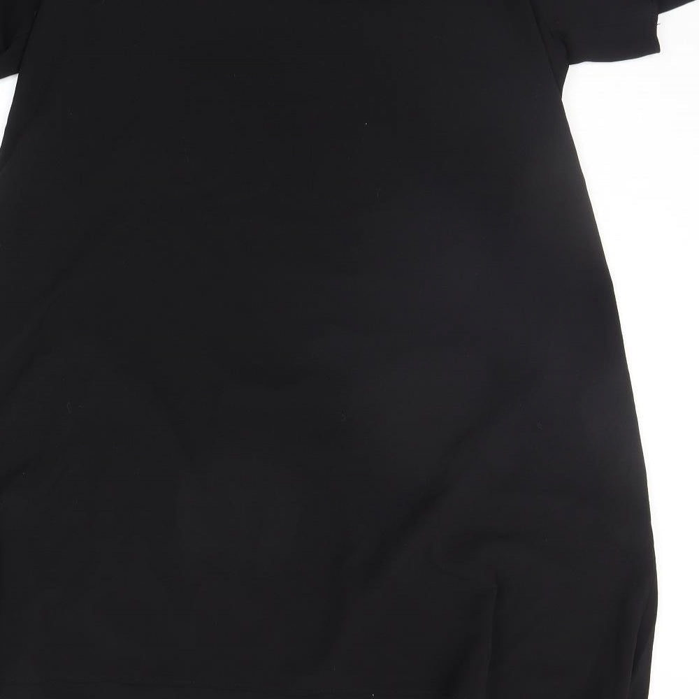 New Look Womens Black A-Line Size 14