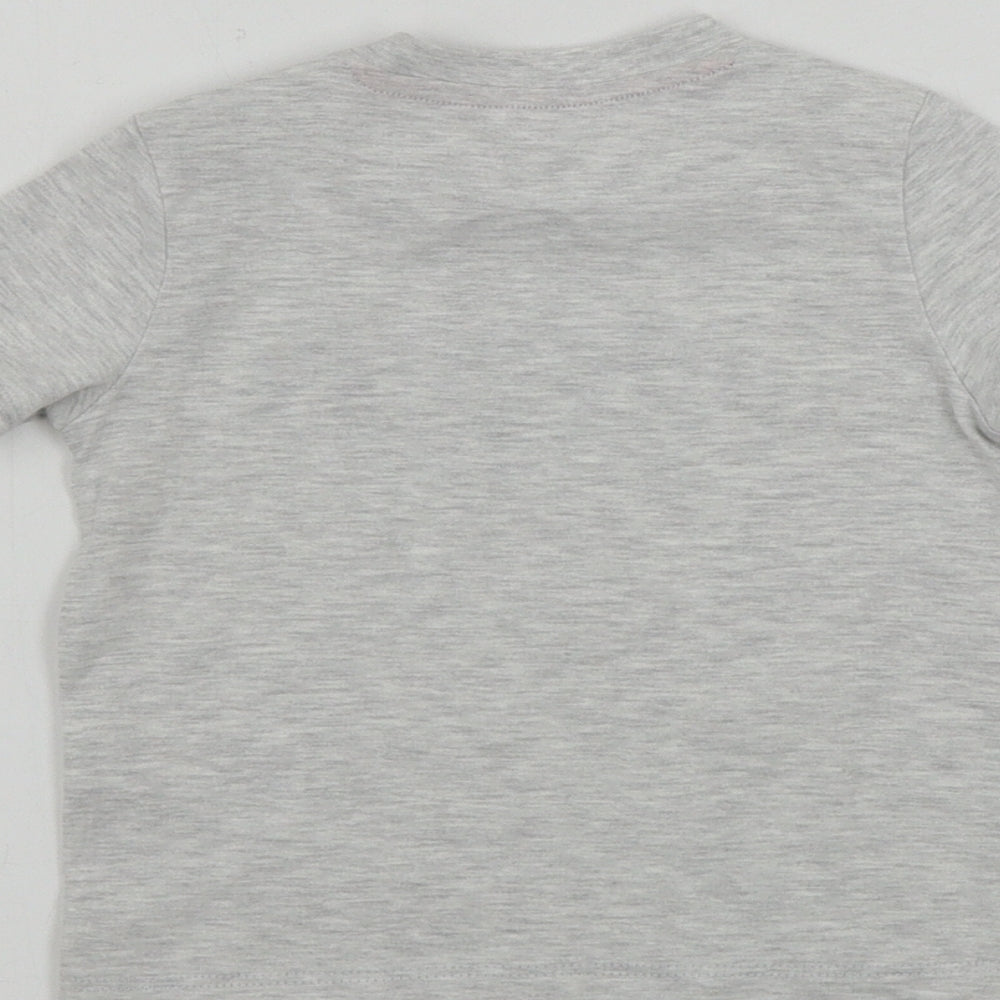 F&F Boys Grey Basic T-Shirt Size 12-18 Months