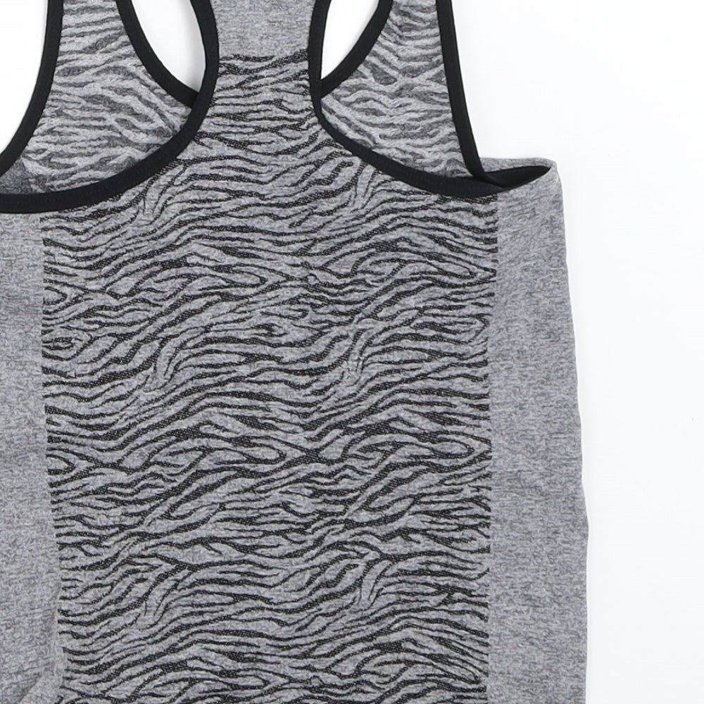 Primark Girls Grey Basic Tank Size 9-10 Years