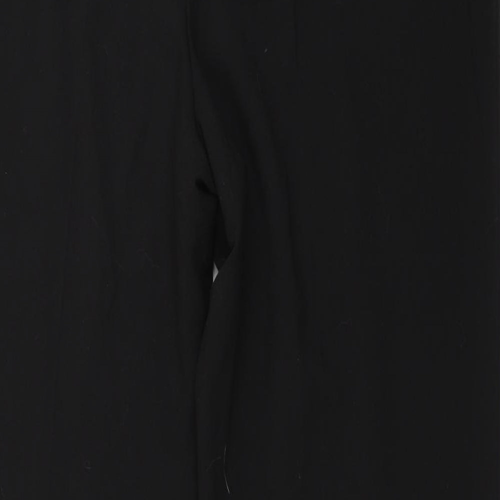 EWM Womens Black Trousers Size 18 L28 in