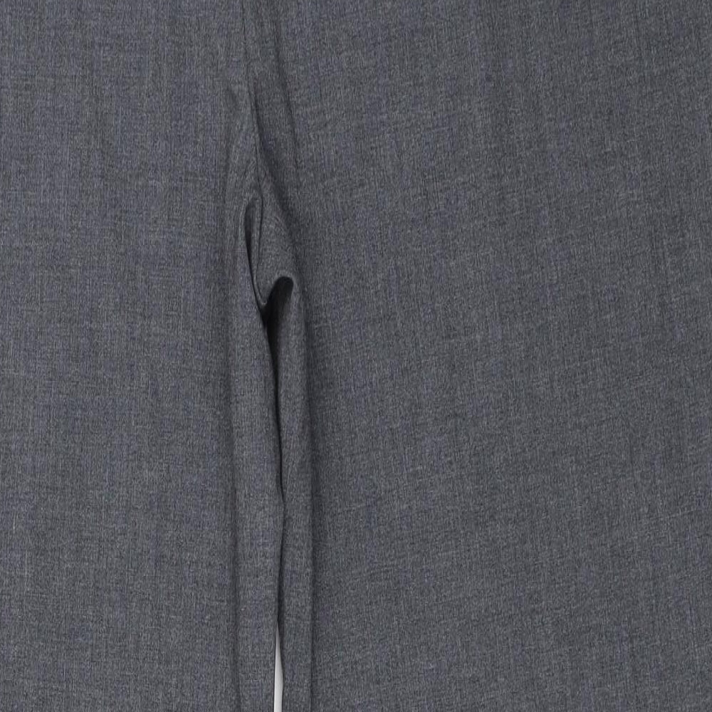 EWM Womens Grey Trousers Size 18 L28 in