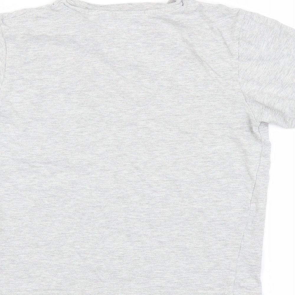 Primark Boys Grey Basic T-Shirt Size 9-10 Years