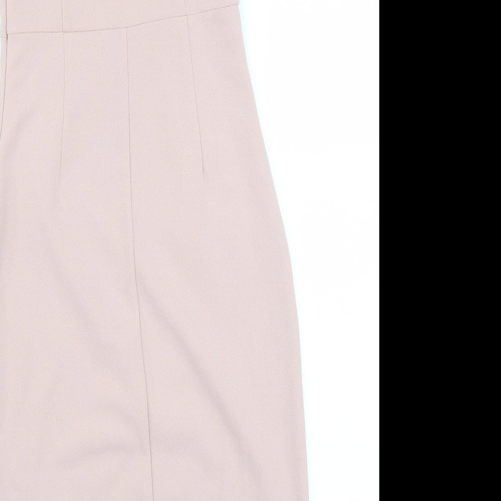 Parallel Lines Womens Pink Bodycon Size XS