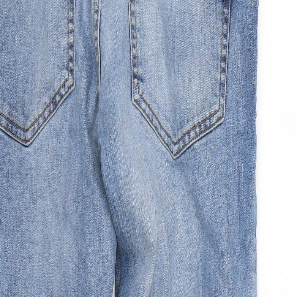 Preworn Mens Blue Straight Jeans Size 32 L26 in